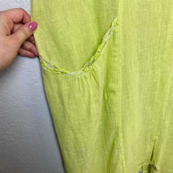 Animale Linen Dress Size M - Picture 5 of 7